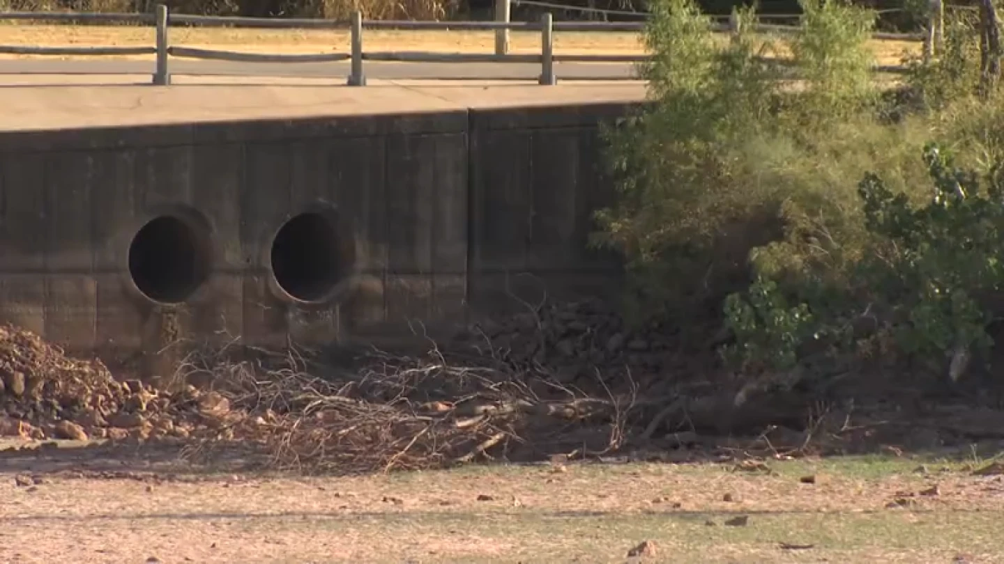 ‘How did he sink that fast?’ Man rescued from mud at low Lake Hefner