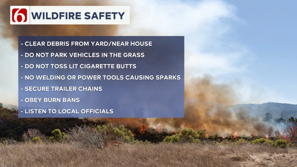 Tips to prevent wildfire sparks from developing