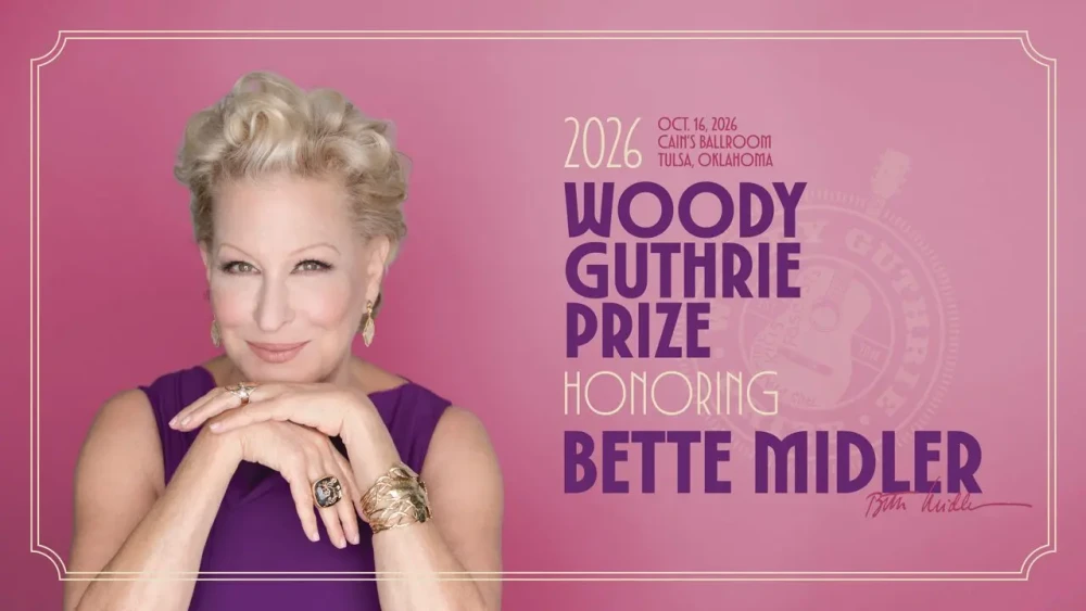 Midler is being honored for a decades-long career in the arts and advocacy for environmental conservation, public spaces, LGBTQ+ rights, public health and humanitarian causes