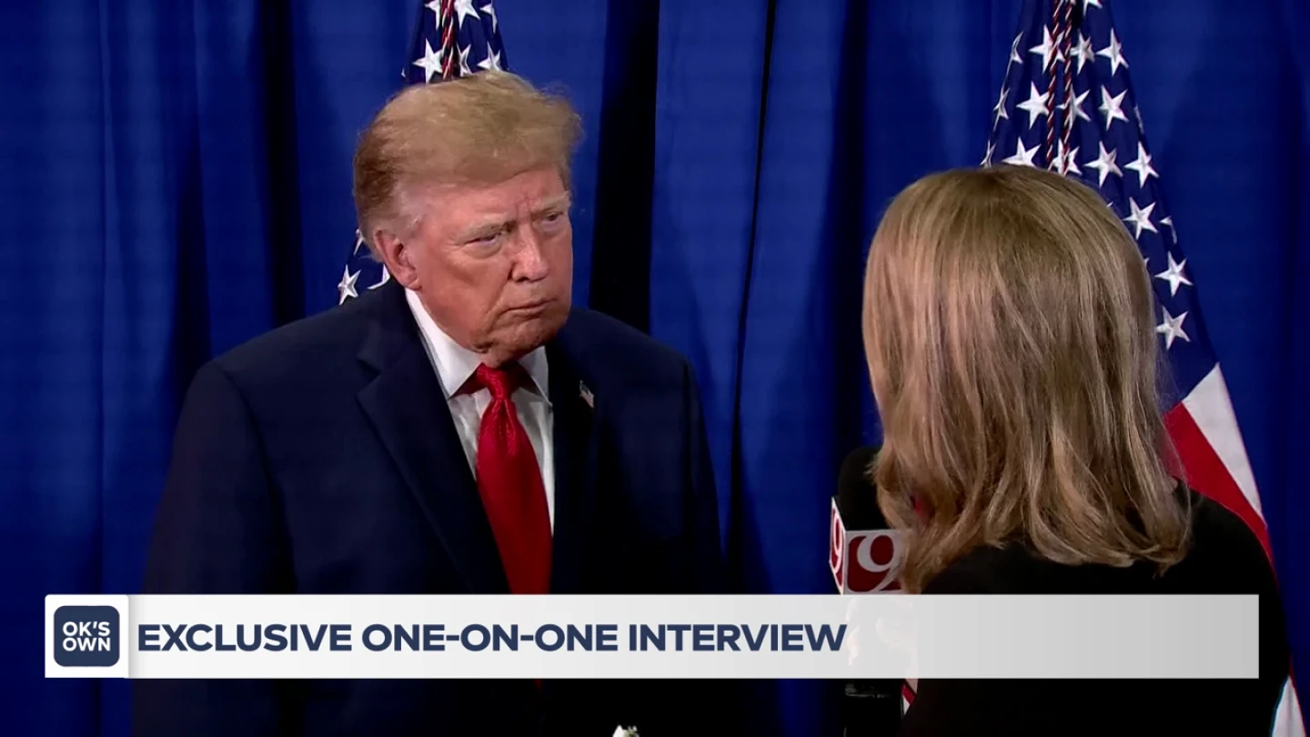 Foto: News 9 Trump startet in Oklahoma Tournee für die Zwischenwahlen