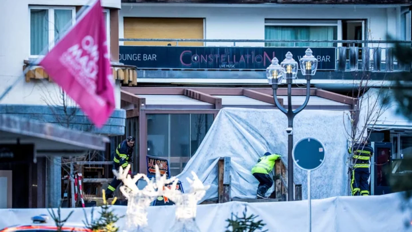 Swiss Rrsort Fire Deadly fire at Swiss ski resort leaves many dead, dozens hurt - News9.com
