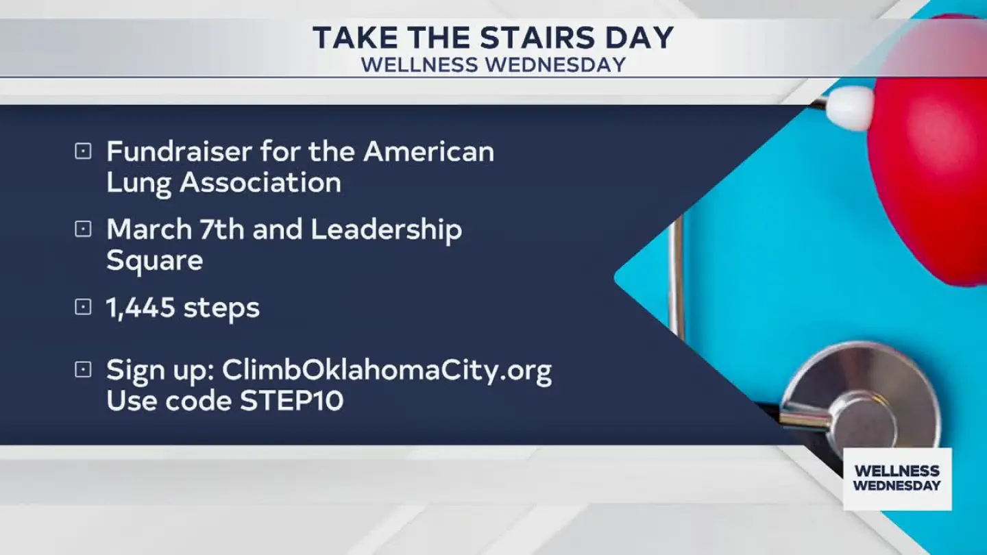 Take the Stairs Day raises awareness for lung health Take the Stairs Day raises awareness for lung health