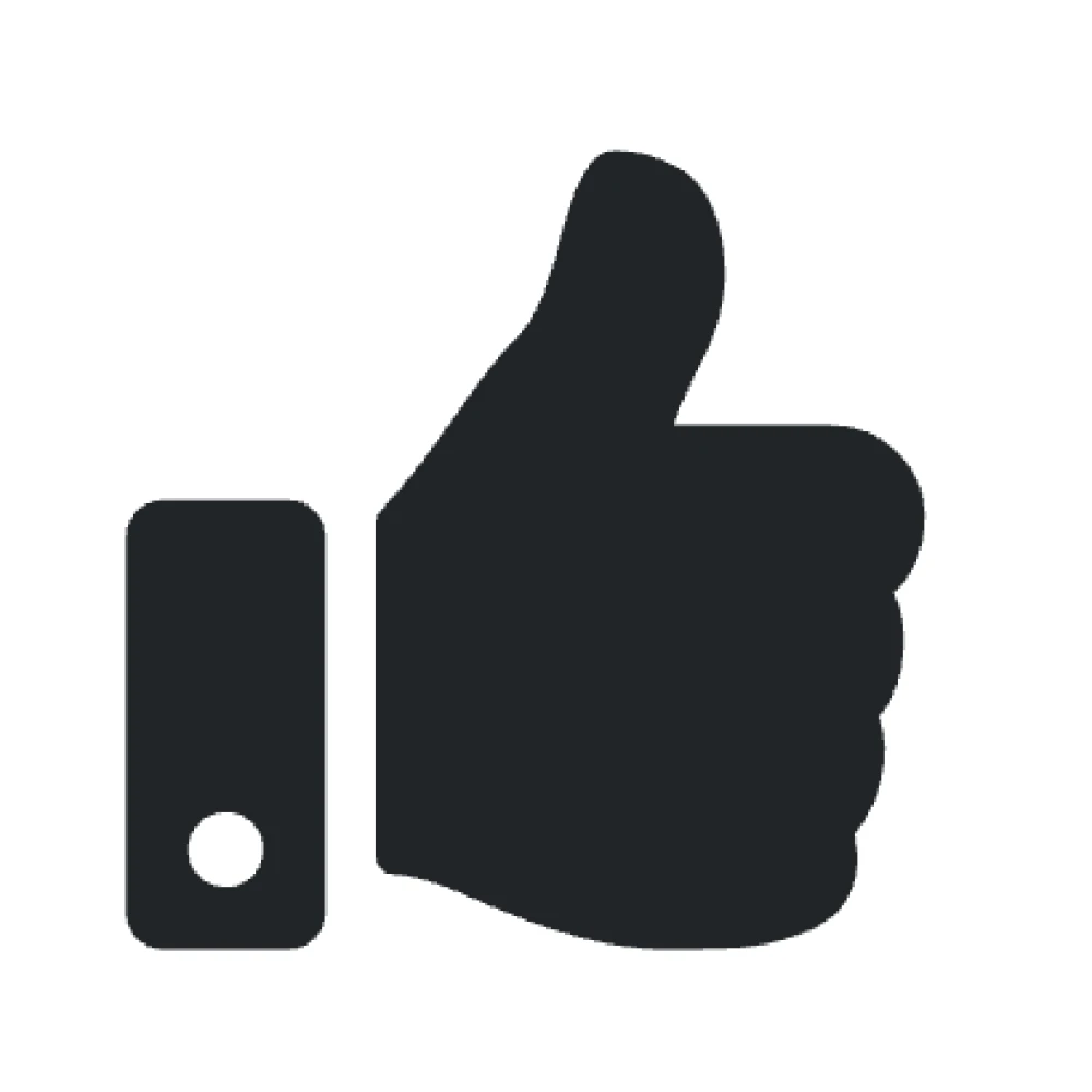 Icon of thumbs up