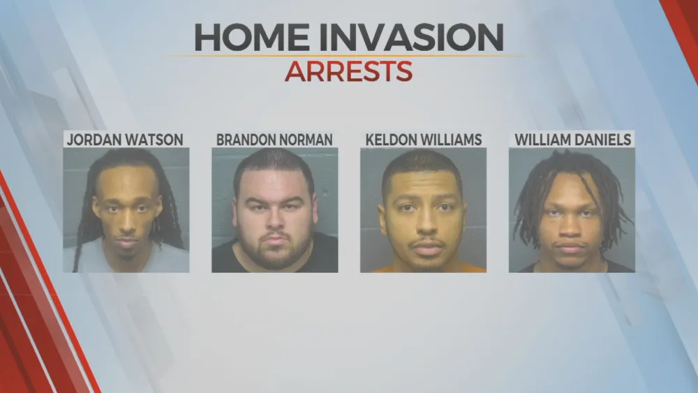 Make Code Robber 4 Arrested In Connection To NW OKC Armed Home Invasion, Robbery - News9.com