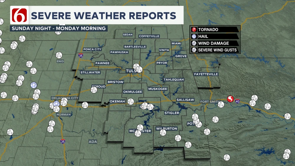 Where did storms cause damage in Oklahoma? - NewsOn6.com