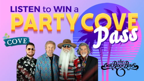 Listen to Win a Party Cove Pass featuring The Oak Ridge Boys
