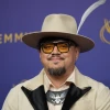 Sterlin Harjo arrives at the 76th Primetime Emmy Awards on Sunday, Sept. 15, 2024, at the Peacock Theater in Los Angeles. (AP Photo/Jae C. Hong)