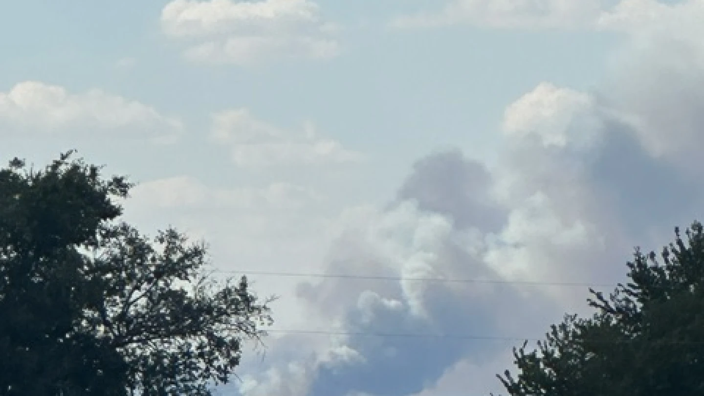 Coverage image for: Meers wildfire burns 1,200 acres in Comanche County