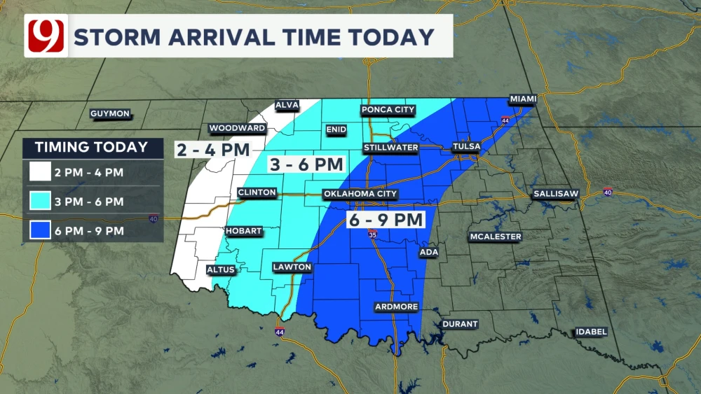 मंगलवार तूफान का समय आगमन