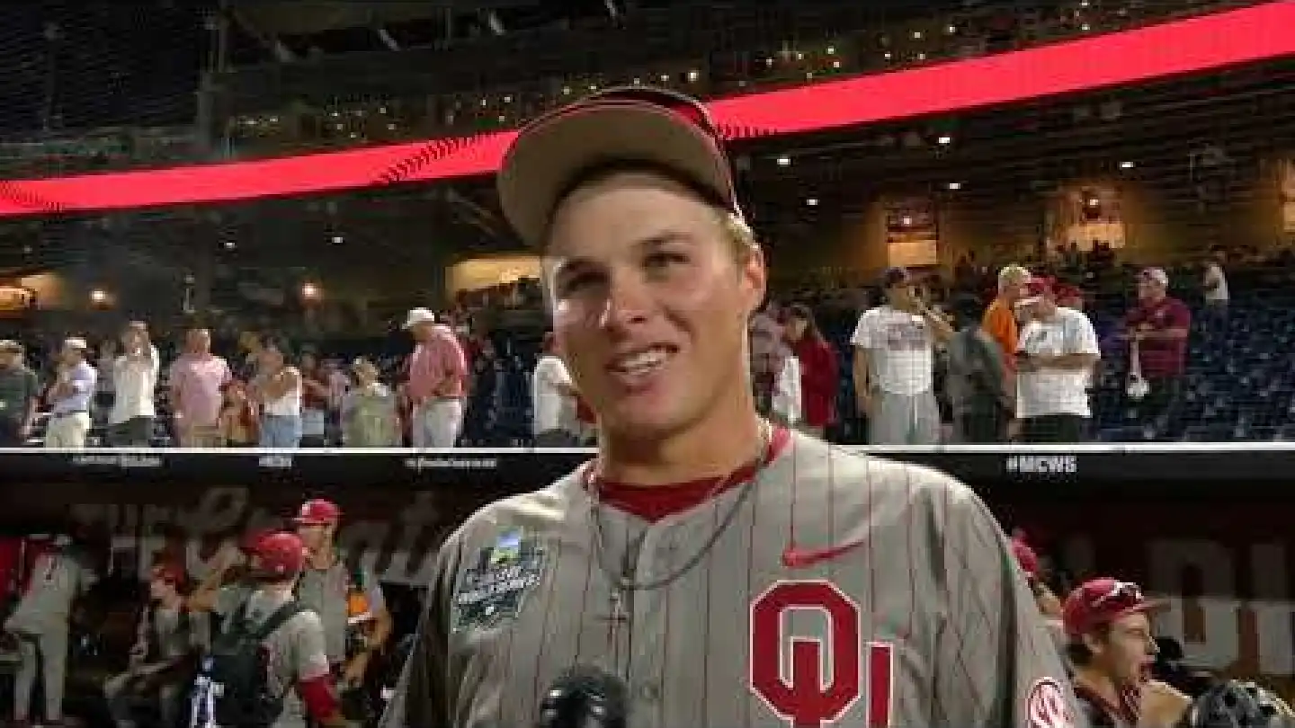“We Wanted Them": Oklahoma Players, Skip Johnson React to Reaching College World Series Finals
